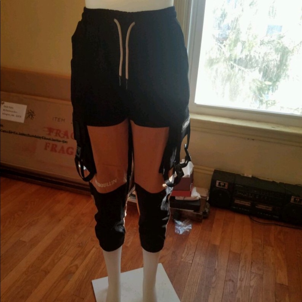 AE “MYSOUL”COLORBLOCK COTTON JOGGER PANTS